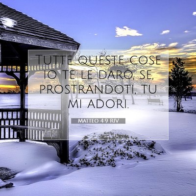 Matteo 4:9 Versetto della Bibbia Spiegato
