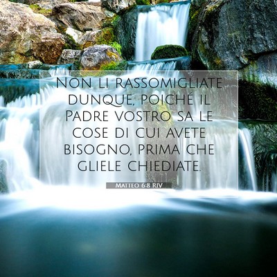 Matteo 6:8 Versetto della Bibbia Spiegato