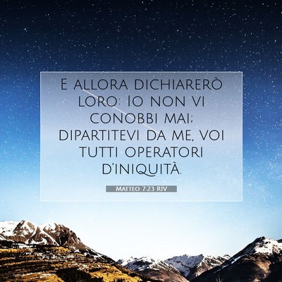 Matteo 7:23 RIV Immagine del Versetto della Bibbia