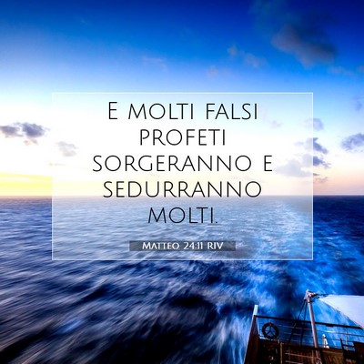 Matteo 24:11 Versetto della Bibbia Spiegato