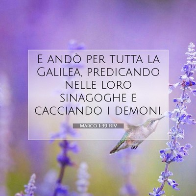 Marco 1:39 Versetto della Bibbia Spiegato