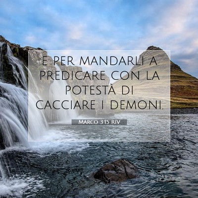 Marco 3:15 Versetto della Bibbia Spiegato