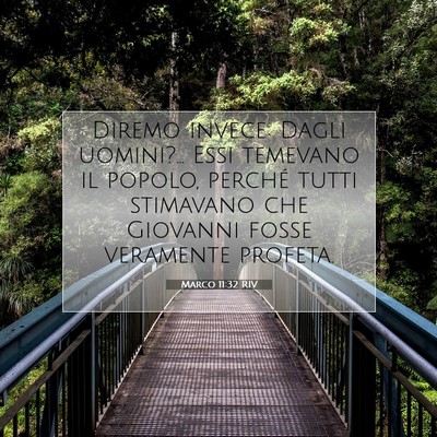 Marco 11:32 Versetto della Bibbia Spiegato