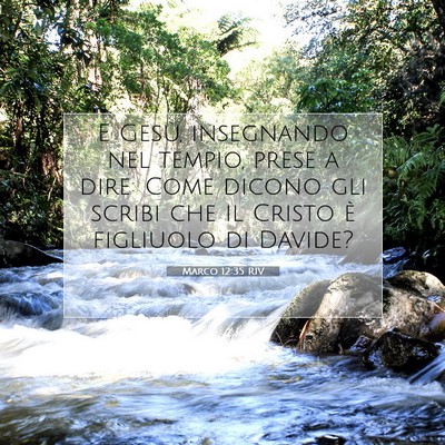 Marco 12:35 Versetto della Bibbia Spiegato