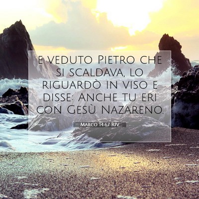 Marco 14:67 Versetto della Bibbia Spiegato