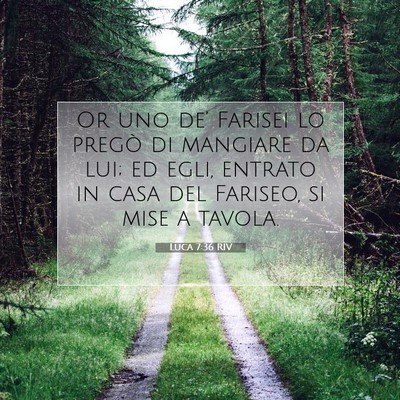 Luca 7:36 Versetto della Bibbia Spiegato