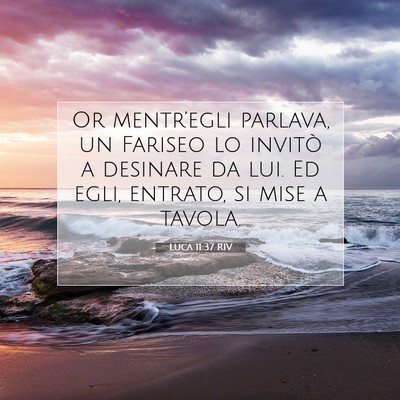 Luca 11:37 RIV Immagine del Versetto della Bibbia