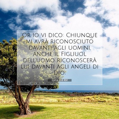 Luca 12:8 Versetto della Bibbia Spiegato