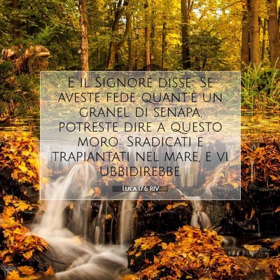 Luca 17:6 Versetto della Bibbia Spiegato