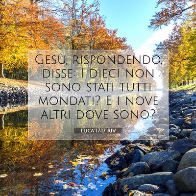Luca 17:17 Versetto della Bibbia Spiegato