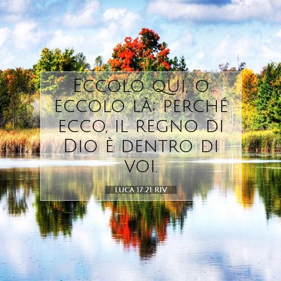 Luca 17:21 Versetto della Bibbia Spiegato