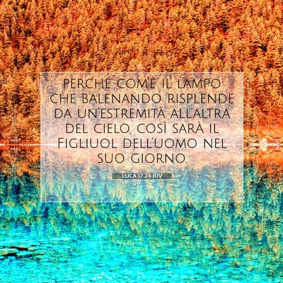 Luca 17:24 Versetto della Bibbia Spiegato