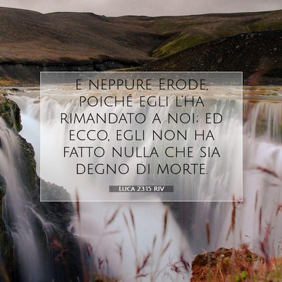 Luca 23:15 RIV Immagine del Versetto della Bibbia