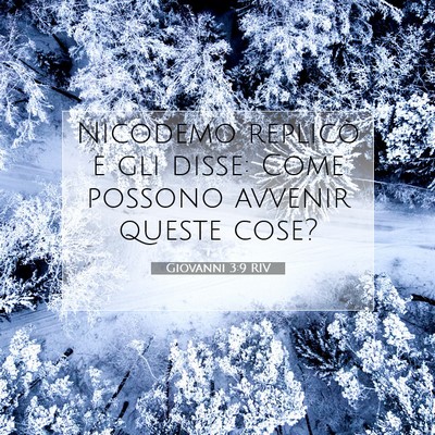 Giovanni 3:9 Versetto della Bibbia Spiegato