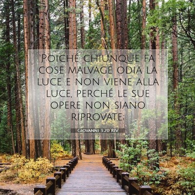 Giovanni 3:20 Versetto della Bibbia Spiegato