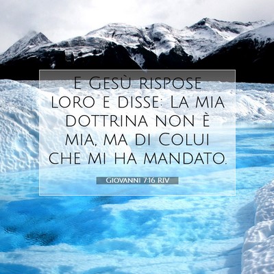 Giovanni 7:16 Versetto della Bibbia Spiegato