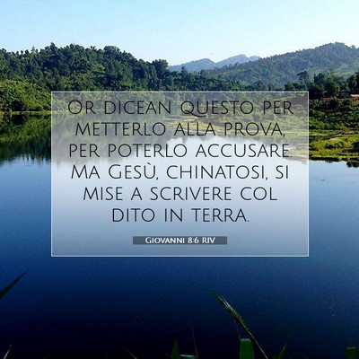 Giovanni 8:6 Versetto della Bibbia Spiegato