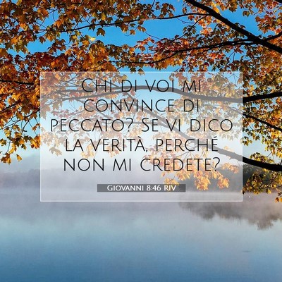 Giovanni 8:46 Versetto della Bibbia Spiegato