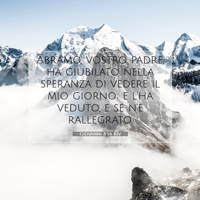 Giovanni 8:56 Versetto della Bibbia Spiegato