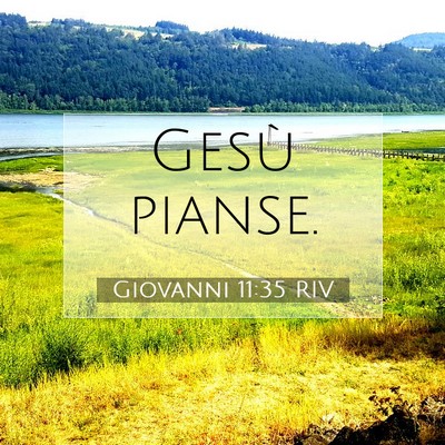 Giovanni 11:35 Versetto della Bibbia Spiegato