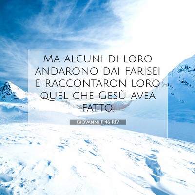Giovanni 11:46 Versetto della Bibbia Spiegato