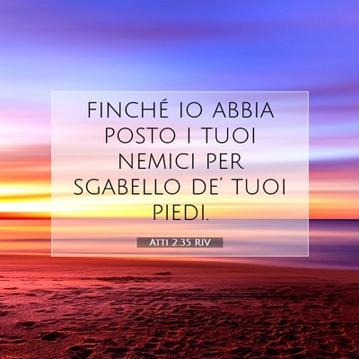Atti 2:35 Versetto della Bibbia Spiegato