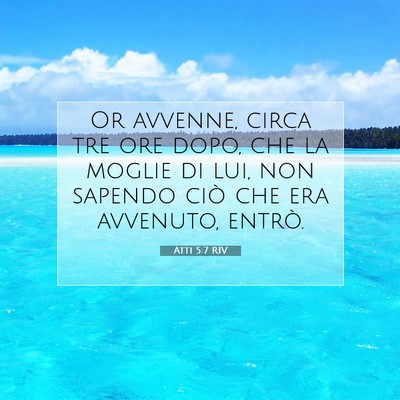 Atti 5:7 Versetto della Bibbia Spiegato