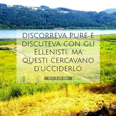 Atti 9:29 Versetto della Bibbia Spiegato