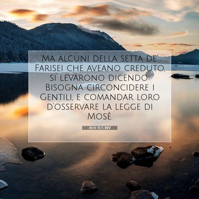 Atti 15:5 Versetto della Bibbia Spiegato