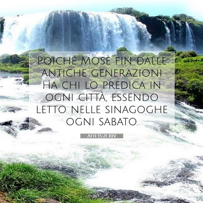 Atti 15:21 Versetto della Bibbia Spiegato