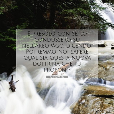 Atti 17:19 Versetto della Bibbia Spiegato