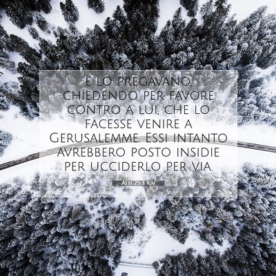 Atti 25:3 Versetto della Bibbia Spiegato