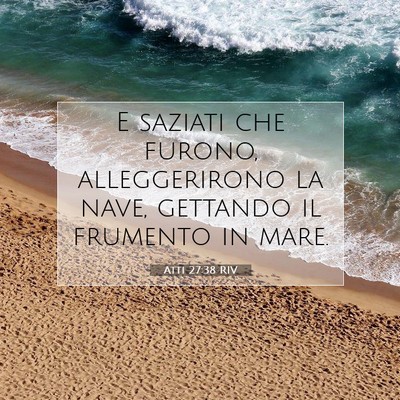 Atti 27:38 Versetto della Bibbia Spiegato