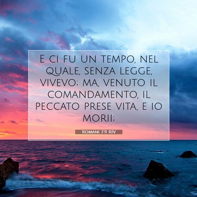 Romani 7:9 Versetto della Bibbia Spiegato