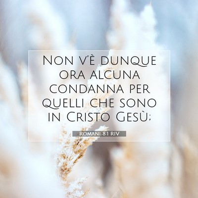 Romani 8:1 Versetto della Bibbia Spiegato