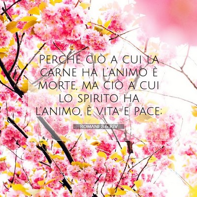 Romani 8:6 Versetto della Bibbia Spiegato