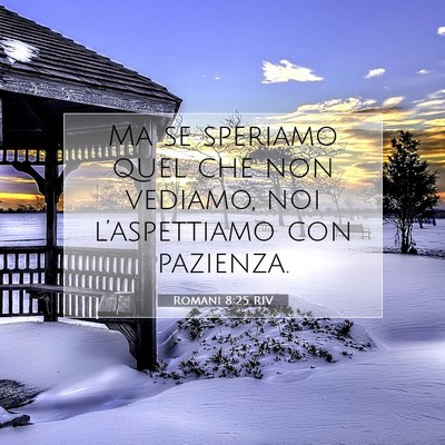 Romani 8:25 Versetto della Bibbia Spiegato