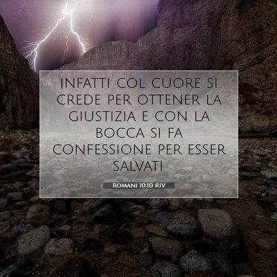 Romani 10:10 Versetto della Bibbia Spiegato