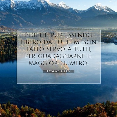 1 Corinzi 9:19 Versetto della Bibbia Spiegato