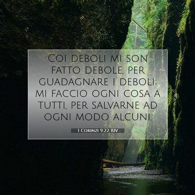 1 Corinzi 9:22 Versetto della Bibbia Spiegato