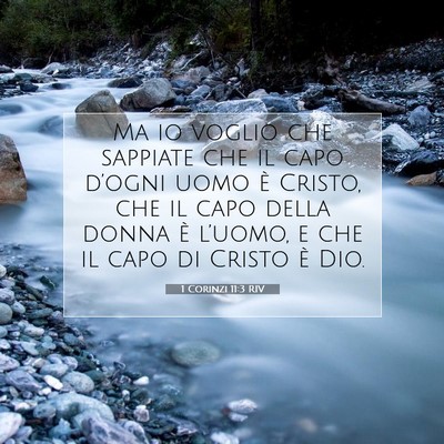 1 Corinzi 11:3 Versetto della Bibbia Spiegato
