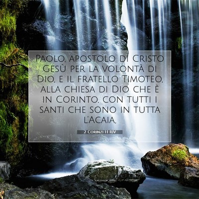 2 Corinzi 1:1 Versetto della Bibbia Spiegato