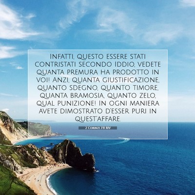 2 Corinzi 7:11 Versetto della Bibbia Spiegato
