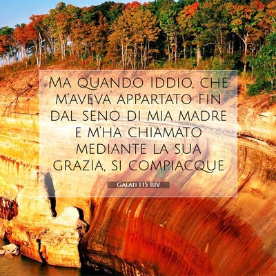 Galati 1:15 RIV Immagine del Versetto della Bibbia
