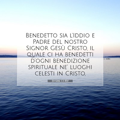 Efesini 1:3 Versetto della Bibbia Spiegato