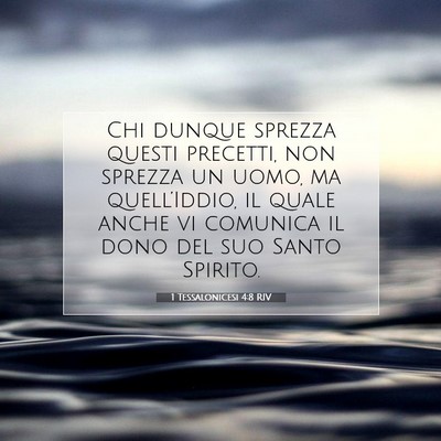 1 Tessalonicesi 4:8 Versetto della Bibbia Spiegato