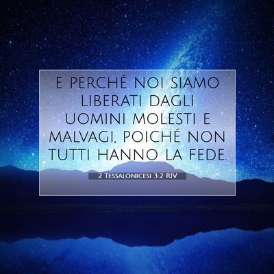 2 Tessalonicesi 3:2 Versetto della Bibbia Spiegato