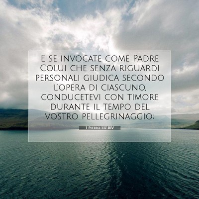 1 Pietro 1:17 Versetto della Bibbia Spiegato