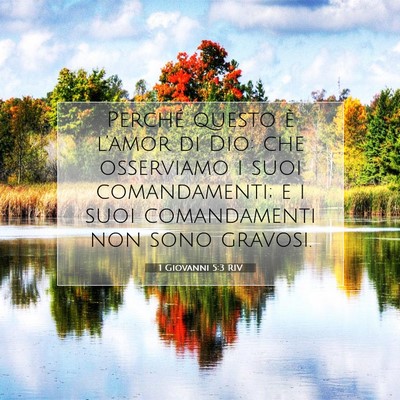 1 Giovanni 5:3 Versetto della Bibbia Spiegato