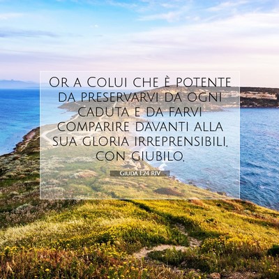 Giuda 1:24 Versetto della Bibbia Spiegato